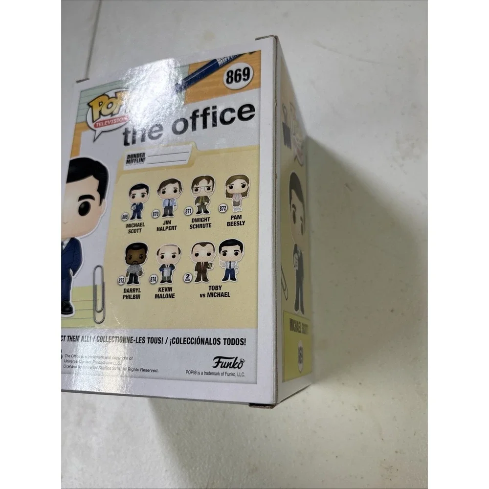 Funko Pop! Vinyl The Office Michael Scott #869 World's Best Boss Vinyl Figure